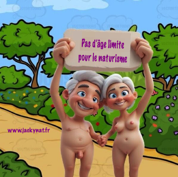 Pas d'âge limite naturisme